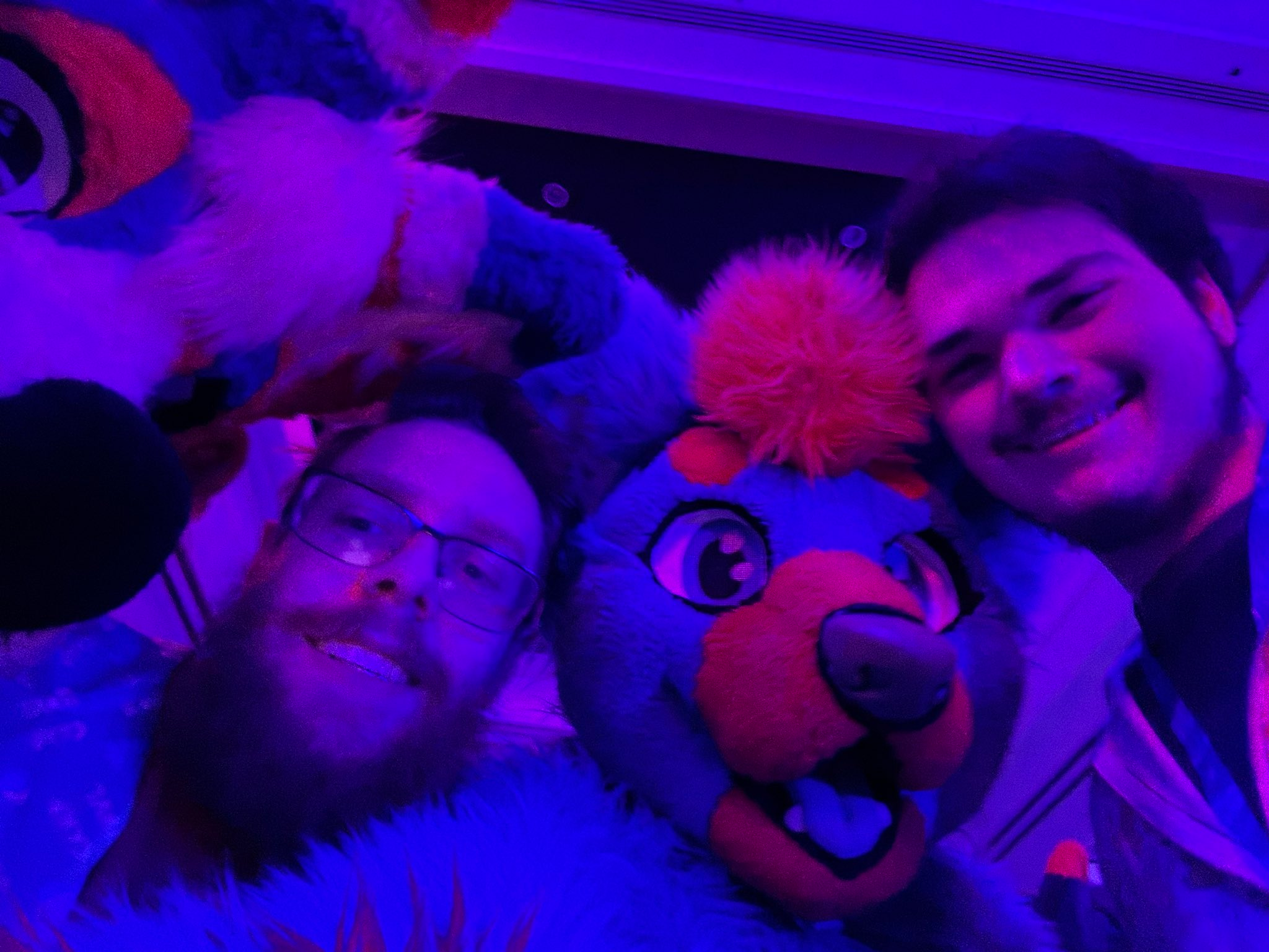 at the rave